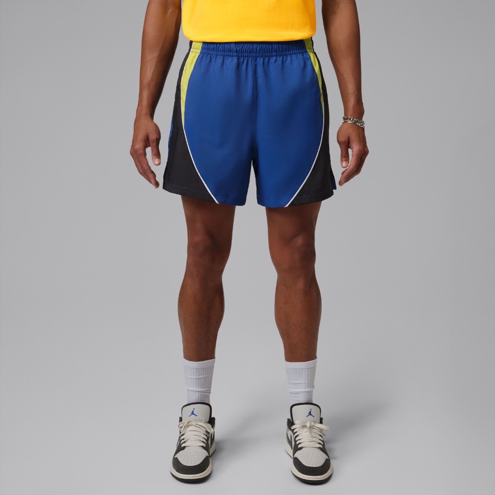 Shorts Air Jordan Brasil Brooklyn 5" Old Royal — G, Novo