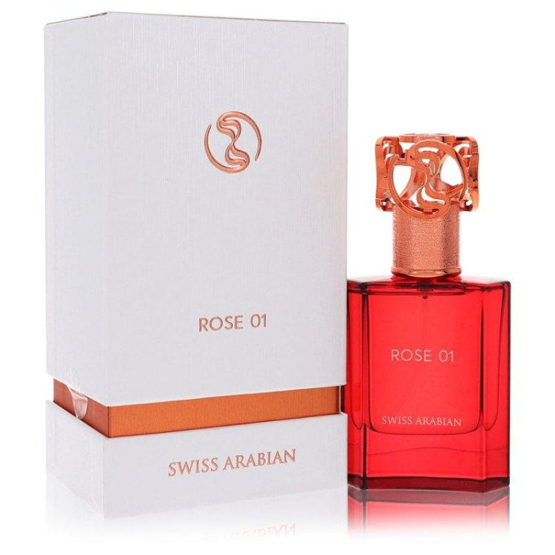 Perfume Masculino Swiss Arabian Rose 01 Swiss Arabian 50 ml Eau De Parfum