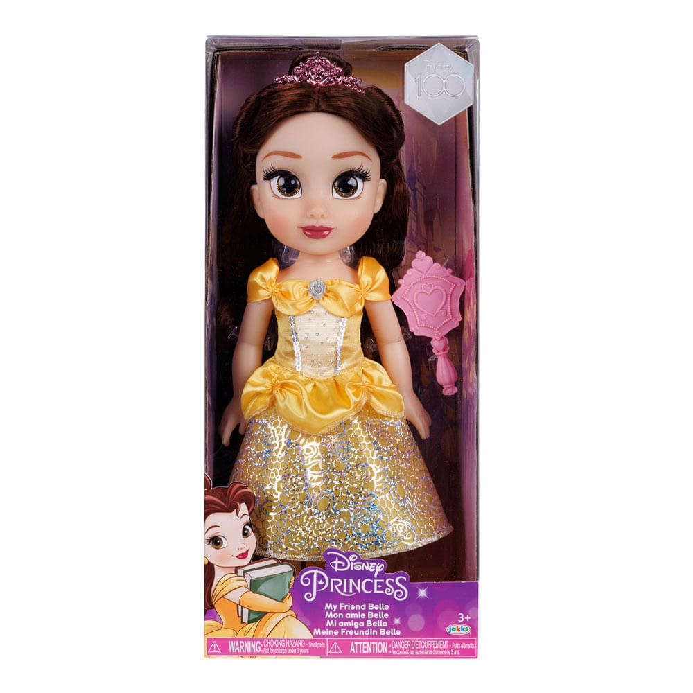 Boneca Princesas Disney Articulada Bela Multikids - BR1918 BR1918