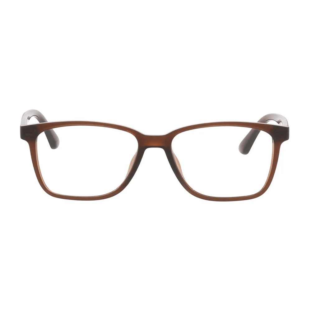 Armação de Óculos de Grau Tecnol TN3103U Masculino Quadrado Acetato Marrom