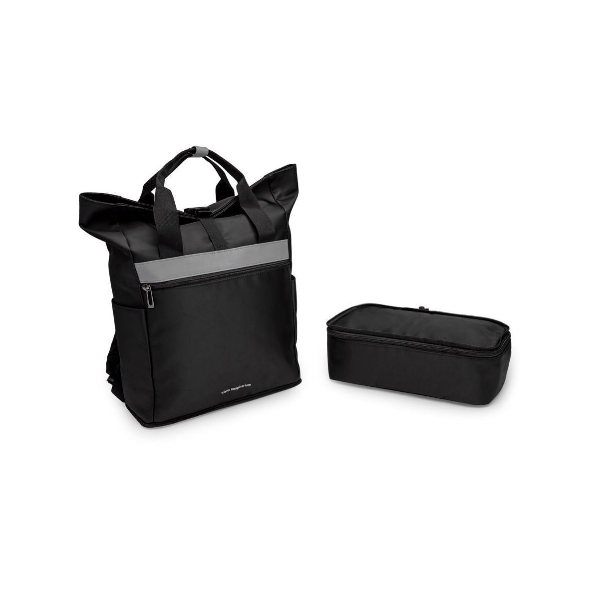 Mochila Laptop Bolso Térmico Removível Único / Preto