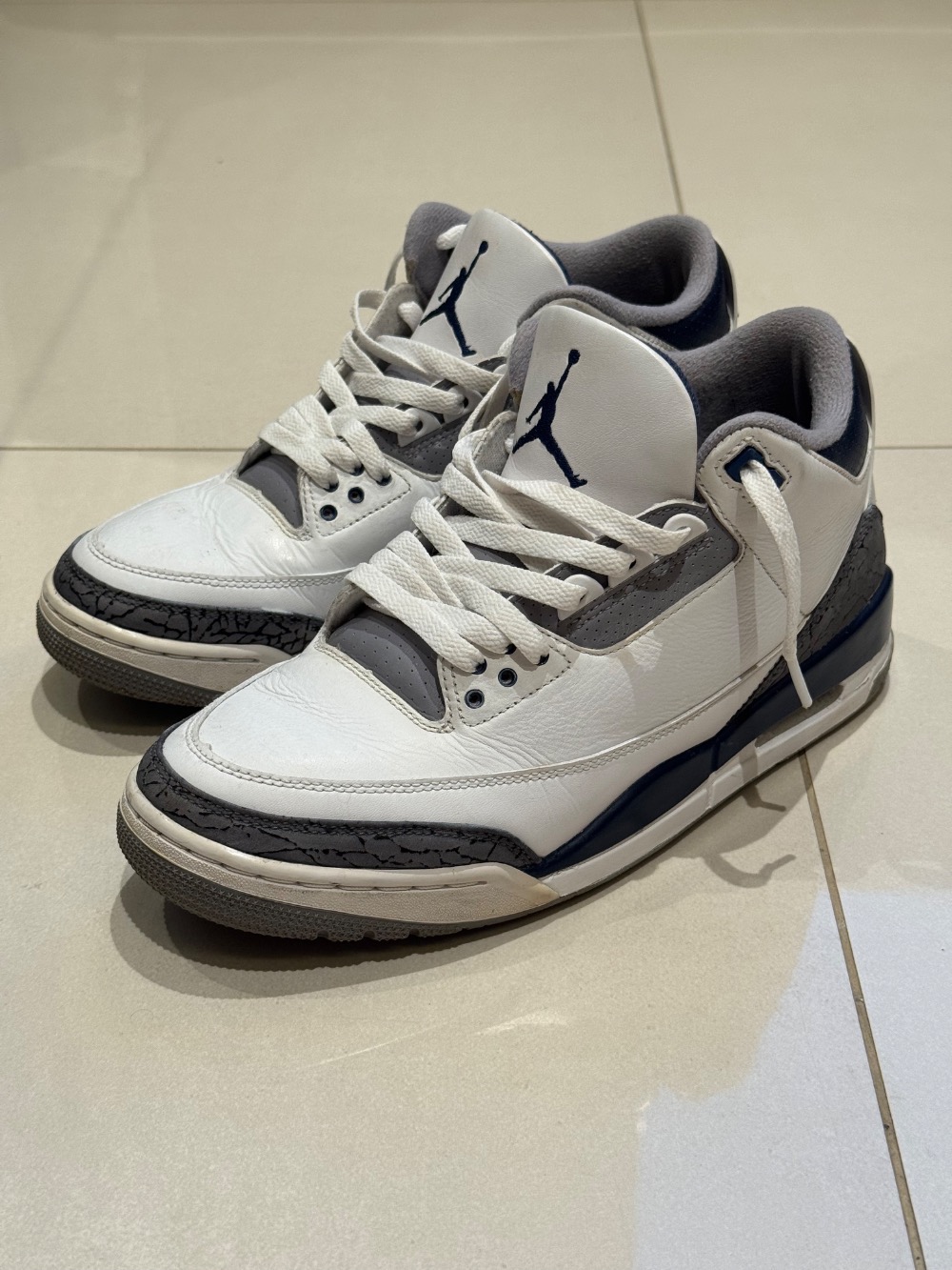 Air Jordan 3 Midnight Navy — 41, Usado