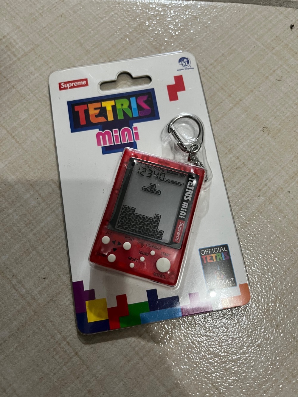 Supreme x Tetris Mini Red — Único, Novo