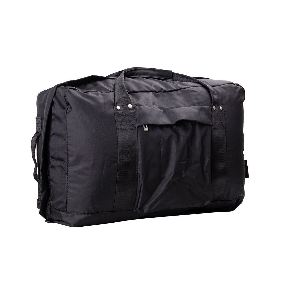 Bolsa Mochila Utilitária Preta Alças Único / Preto