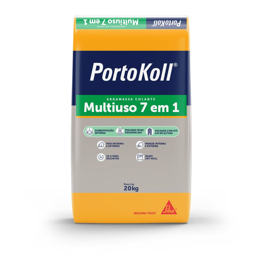 Argamassa Multiuso 7 Em 1 20Kg Portokoll