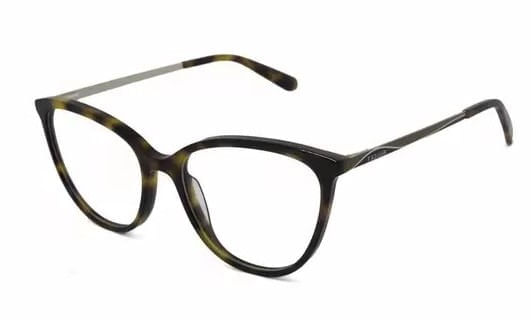 Armação de Óculos de Grau Bulget, modelo BG6404, cor G21, tamanho 54
