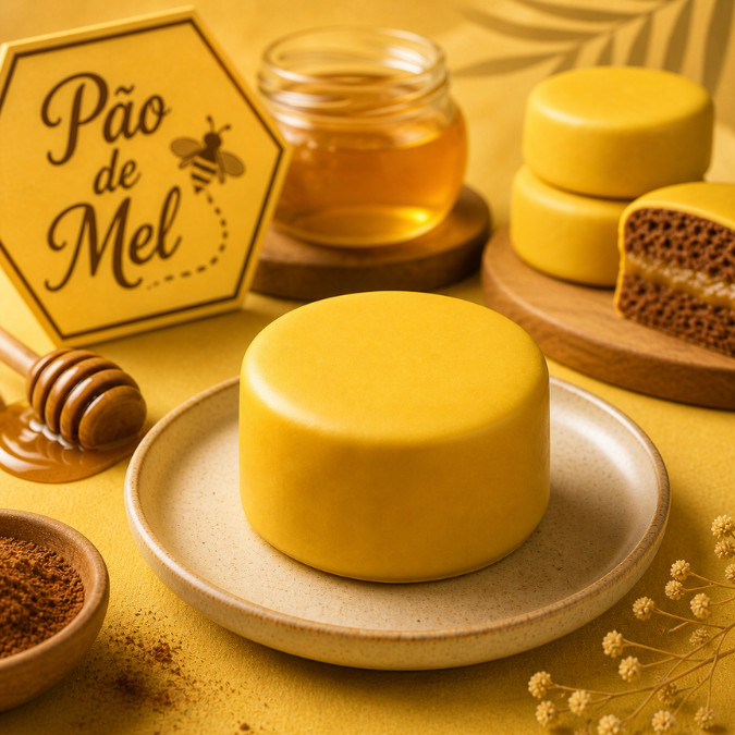 Foto 2 de Forma SILICONE Para Pão de Mel Médio P16 PORTO (CHOCO)