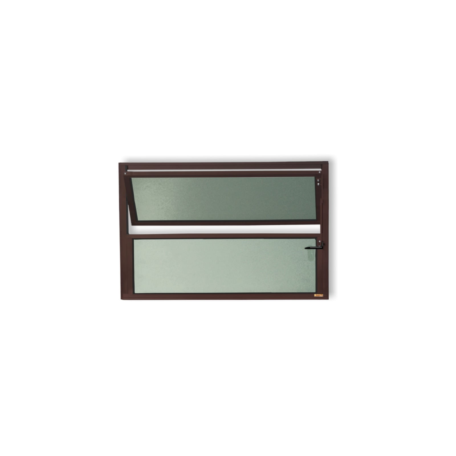 Basculante Alumínio 50 X 50 Plus V.Boreal Marrom Corten Brimak