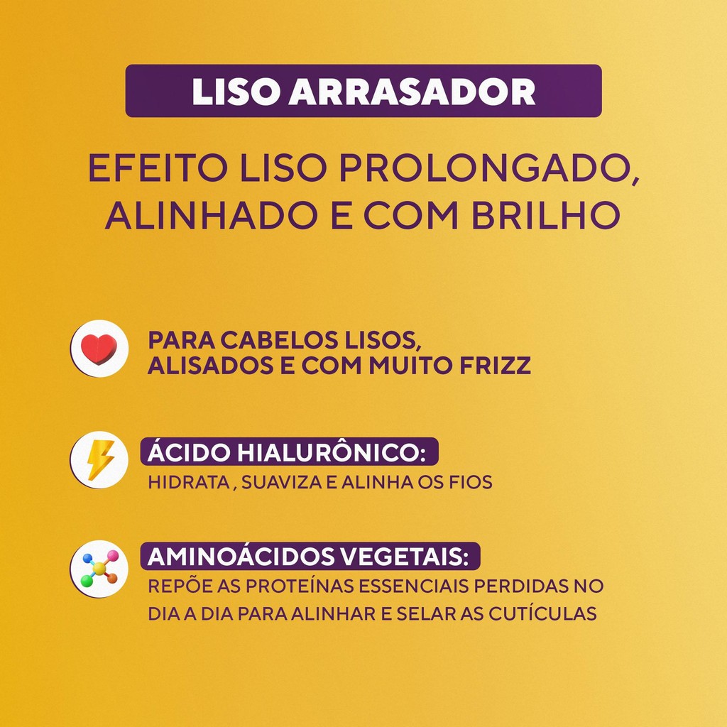 Foto 2 de Shampoo Liso Arrasador DaBelle Hair 250ml