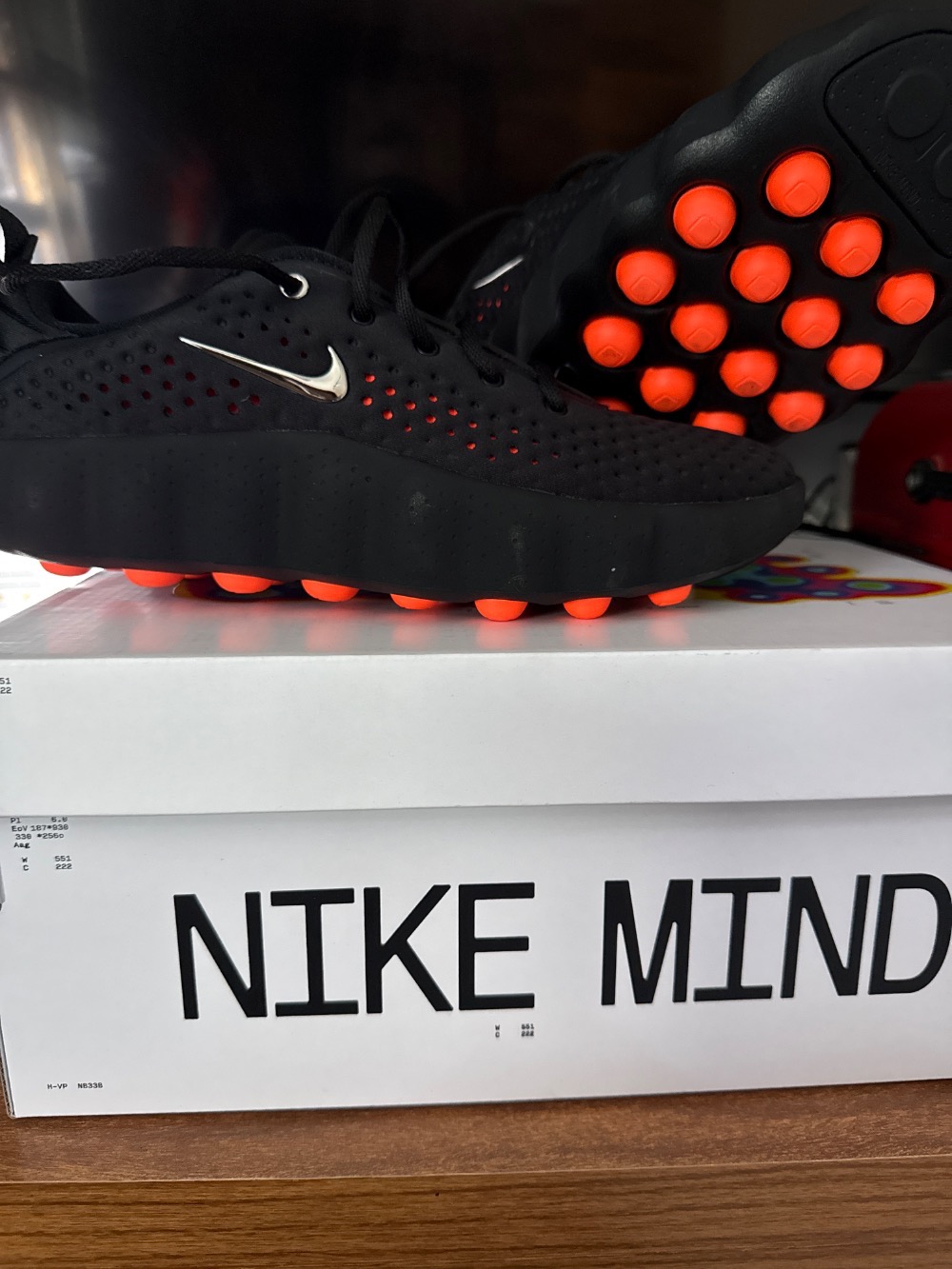 Nike Mind 002 Black — 40, Novo