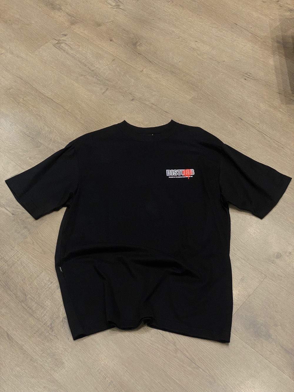 Camiseta Disturb Please do Disturb Black — M / G / XG, Novo