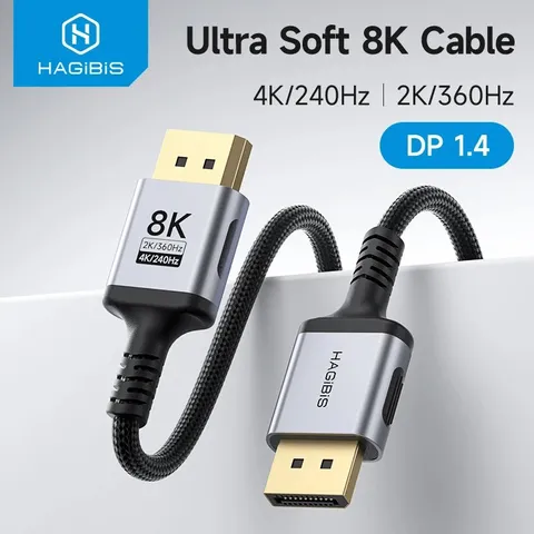 [MOEDAS/APP] Cabo DisplayPort Hagibis 2m