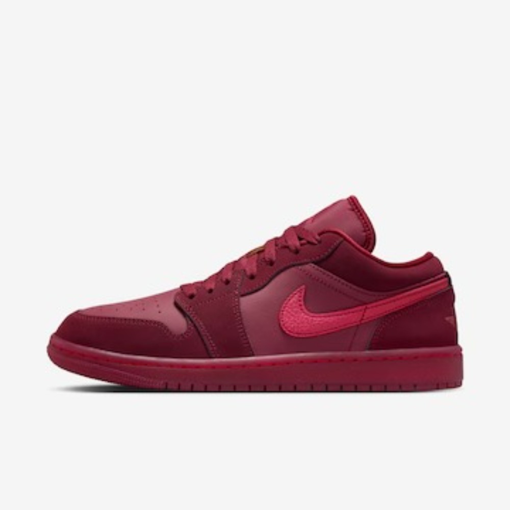 Nike Air Jordan 1 Low Valentine’s Day Team Sierra Red — 39, Novo
