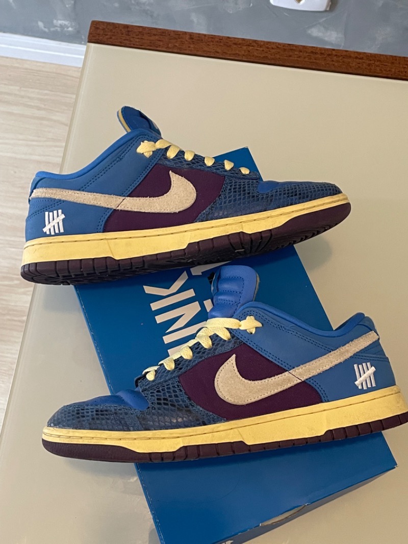 Foto 2 de Undefeated x Nike Dunk Low SP 5 On It — 40.5, Usado