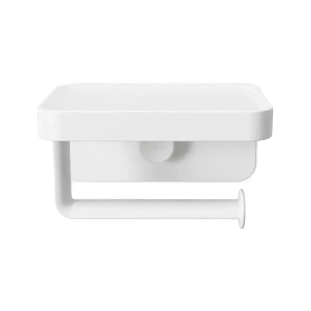 Porta Papel Higiênico Com Ventosa Flex Branco - Umbra Design
