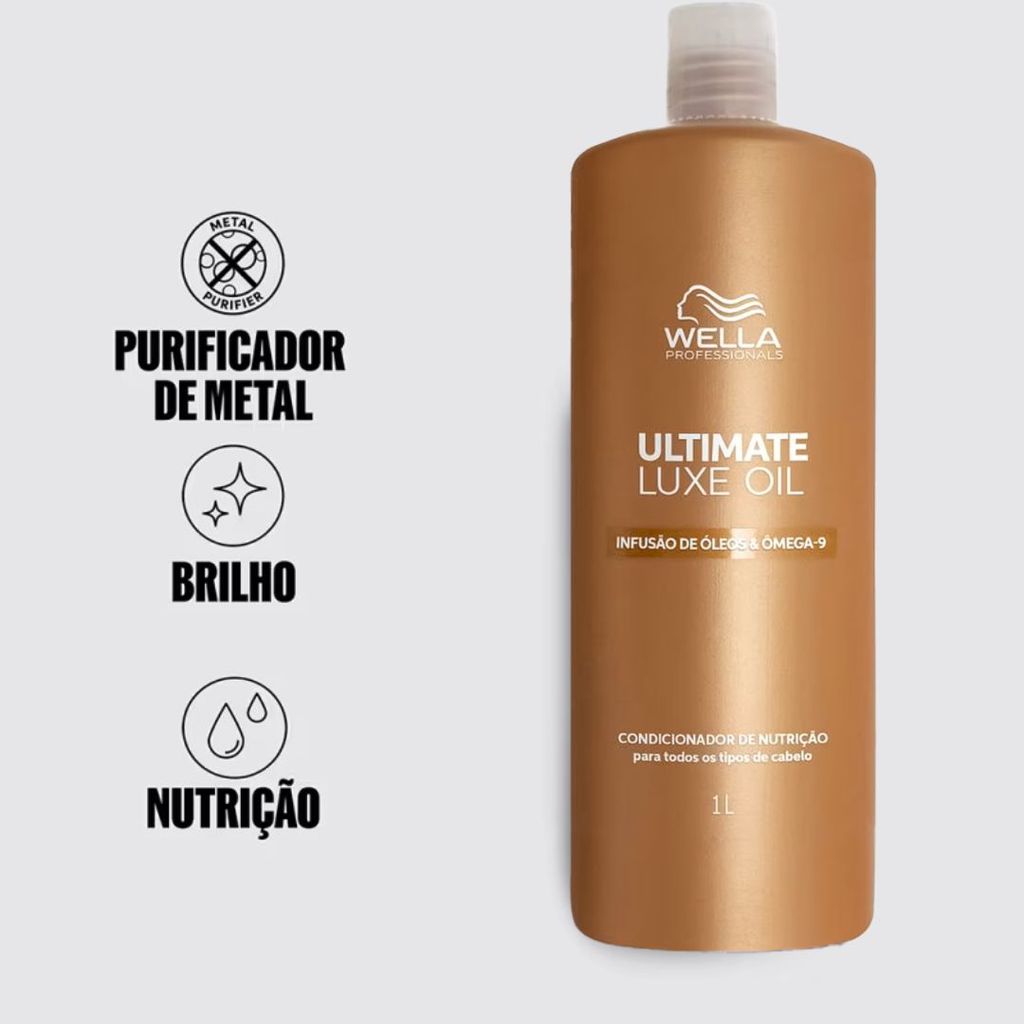 Foto 2 de Wella Professionals - Ultimate Luxe Oil - Condicionador 1L