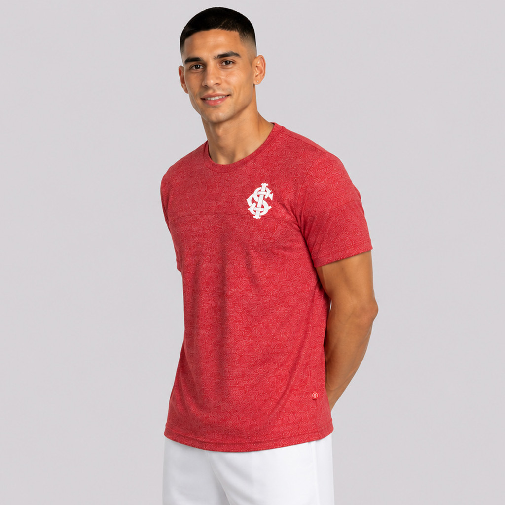 Foto 2 de Camisa Internacional Clássica Vermelha