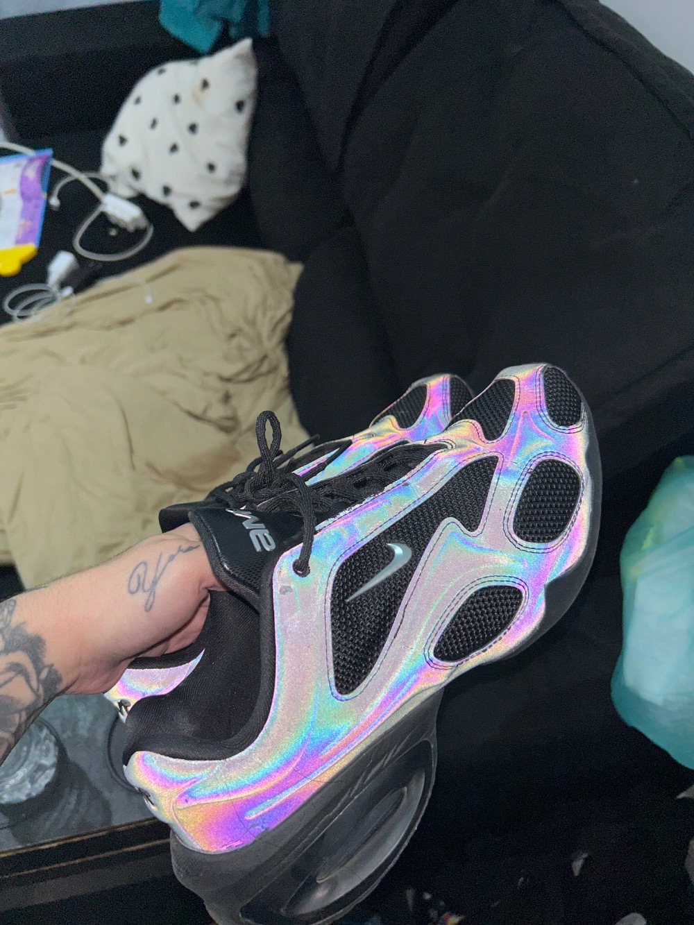 Nike Air Max Muse Black Multi Colour — 37, Usado