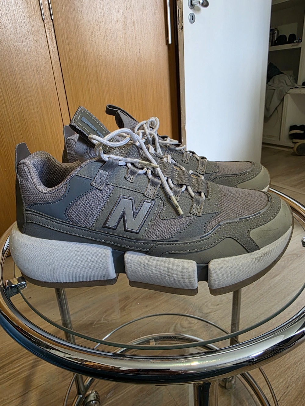 Jaden Smith x New Balance Vision Racer Grey — 44, Usado