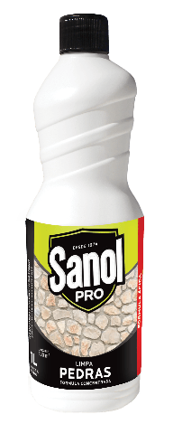 Limpa Pedras 1 Litros Sanol Pro