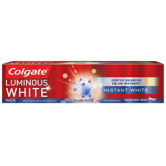 Foto 2 de Creme Dental Colgate Luminous White Instant White 70g