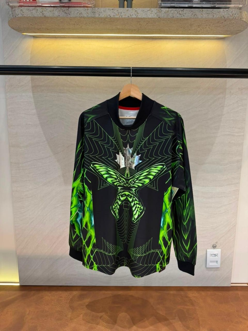 Canada x NOCTA x Nike Camiseta Long Sleeve Black — P / G, Novo