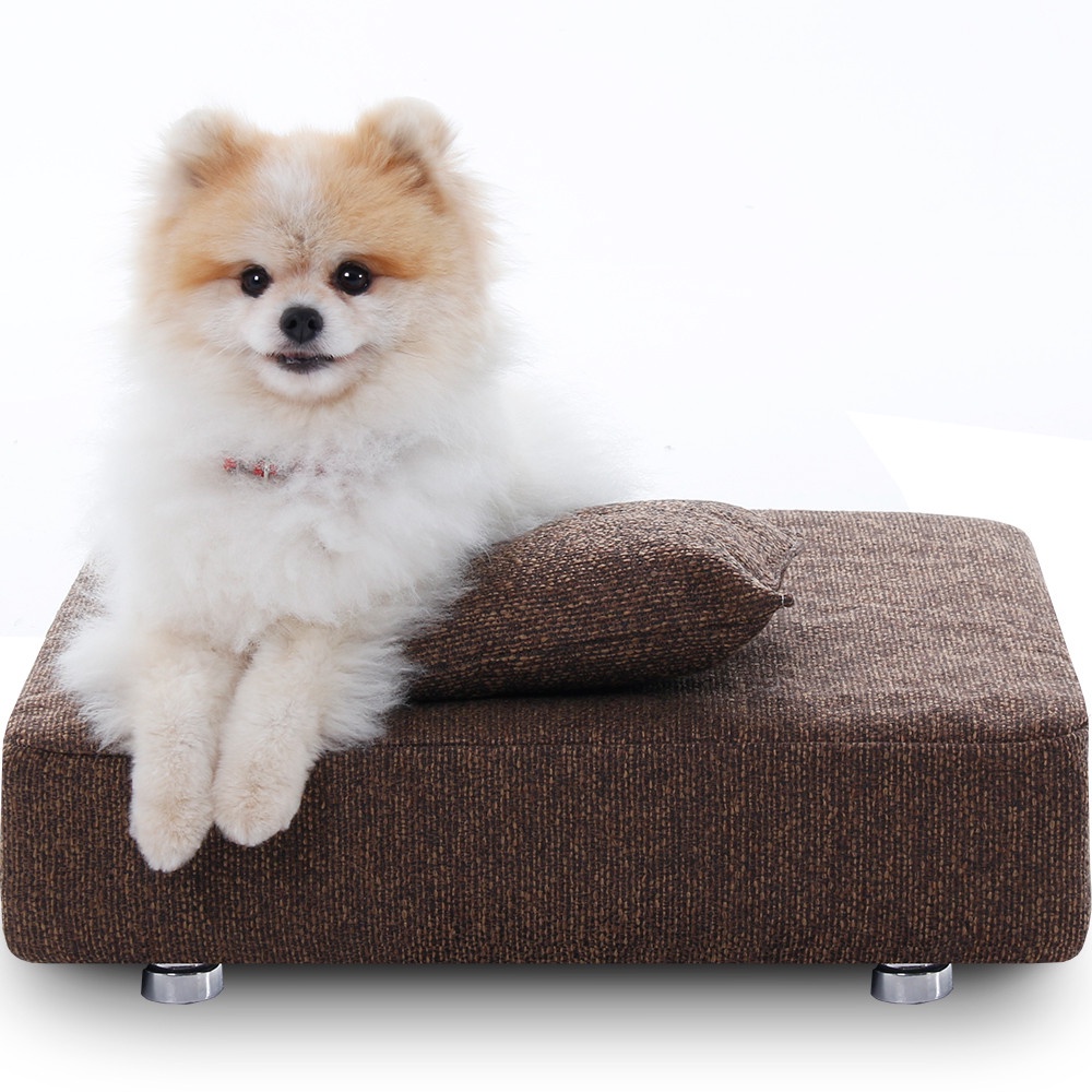 Cama Box Para Cachorro + Travesseiro - Caminha Pet - BF Colchões