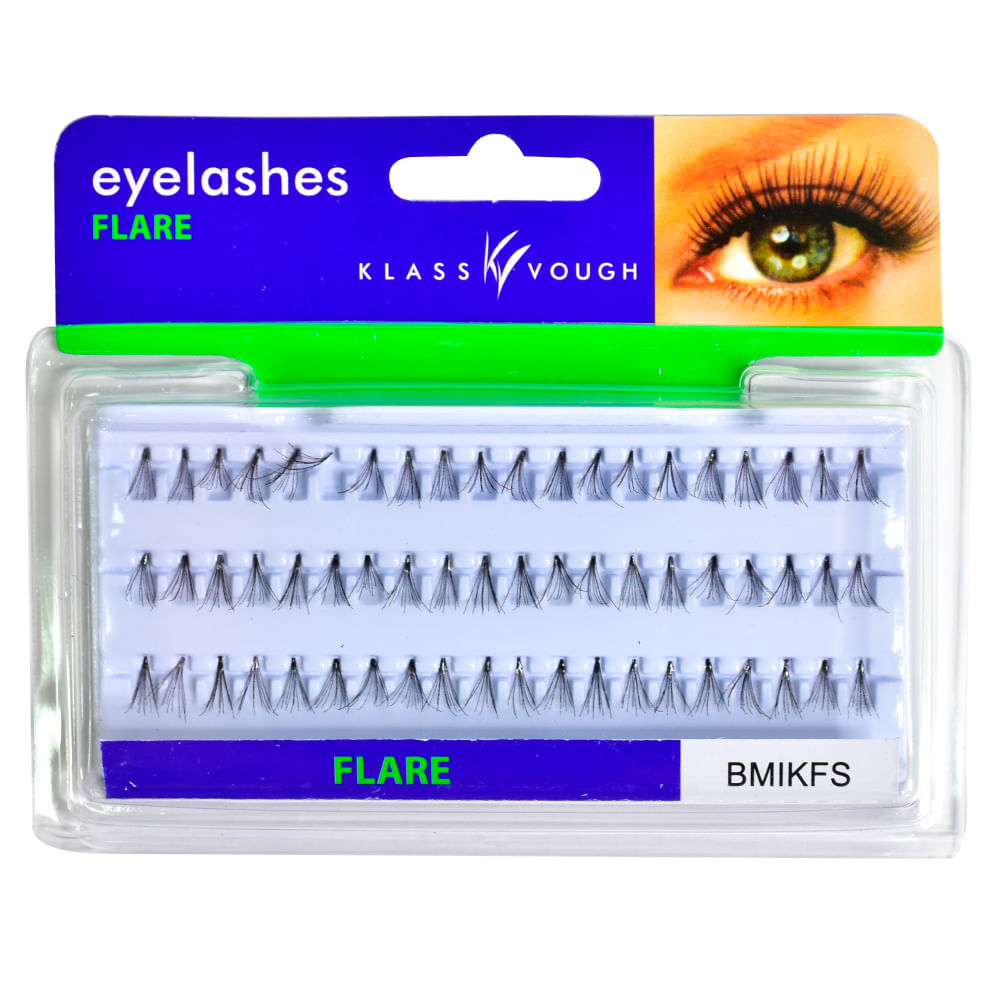 Cílios Postiços Klass Vough - Flare Tufos Pequenos — Multi-Pack