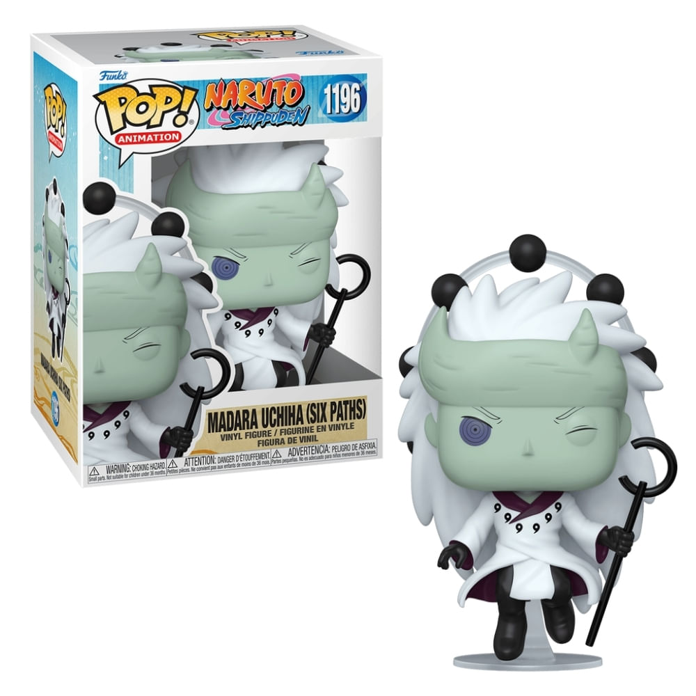 Boneco Funko POP! Naruto Shippuden - Madara Uchiha (Seis Caminhos)