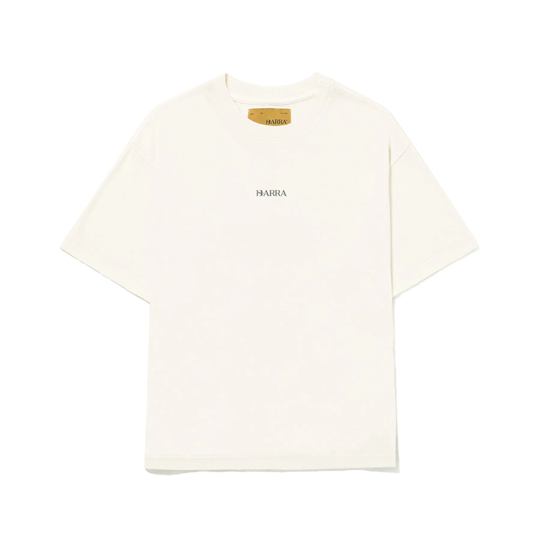 Camiseta Barra Crew Barra Logo Off White — P, Novo