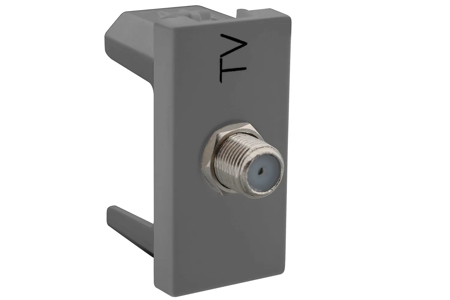 TOMADA ANTENA TIPO F 1M CINZA - PIAL PLUS+ PIAL