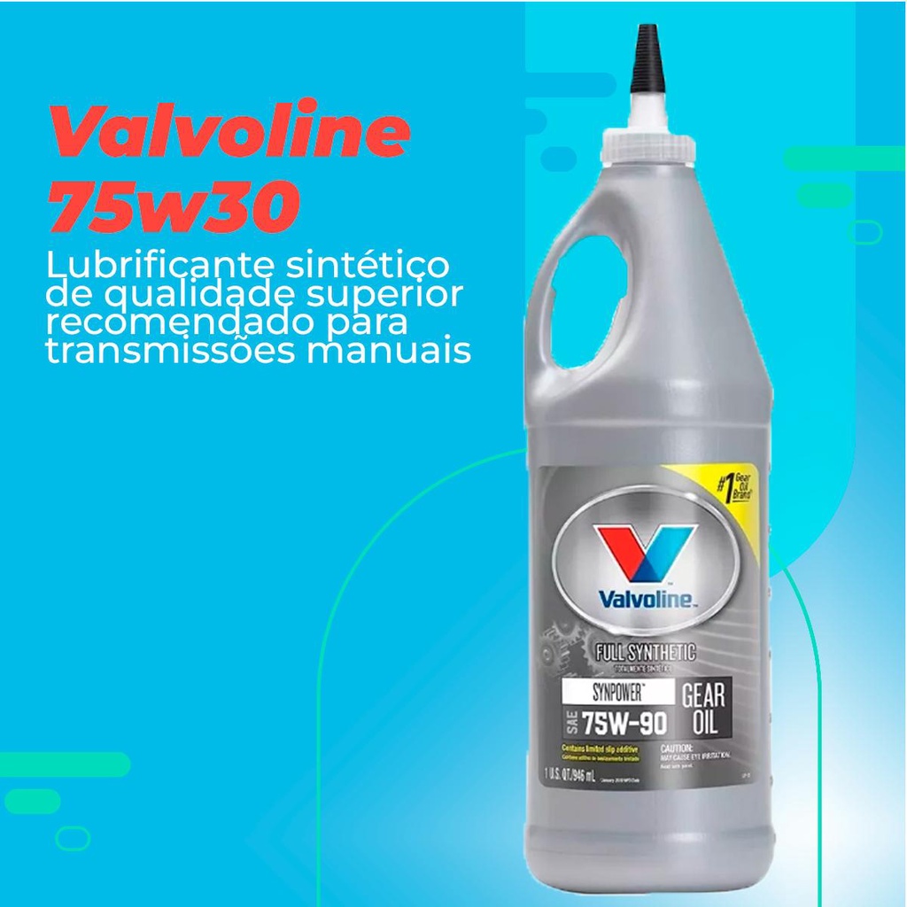 Foto 2 de 4 Óleos Valvoline 75w90 Synpower Cambio Diferencial Eixo
