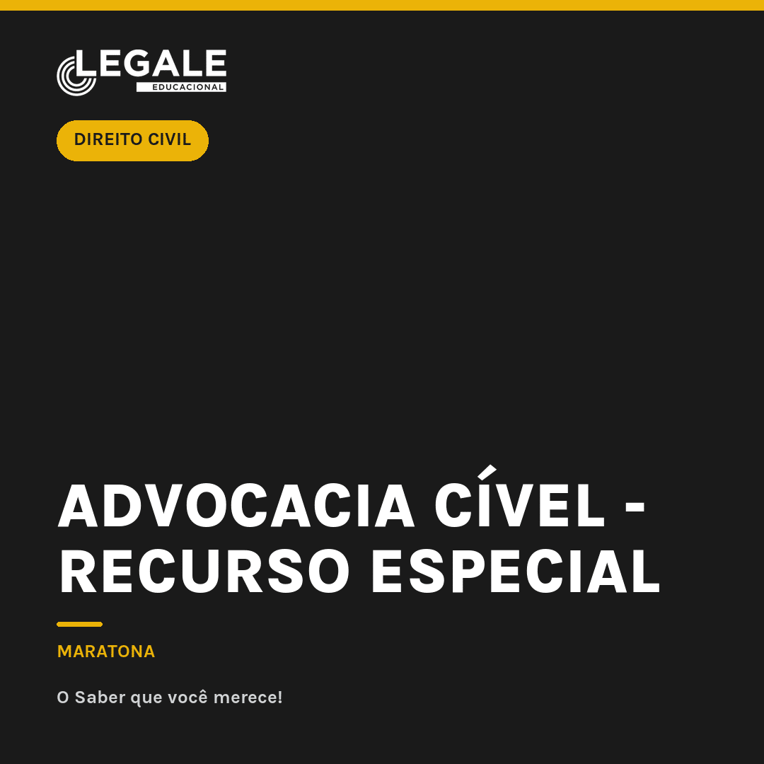 Advocacia Cível - Recurso especial