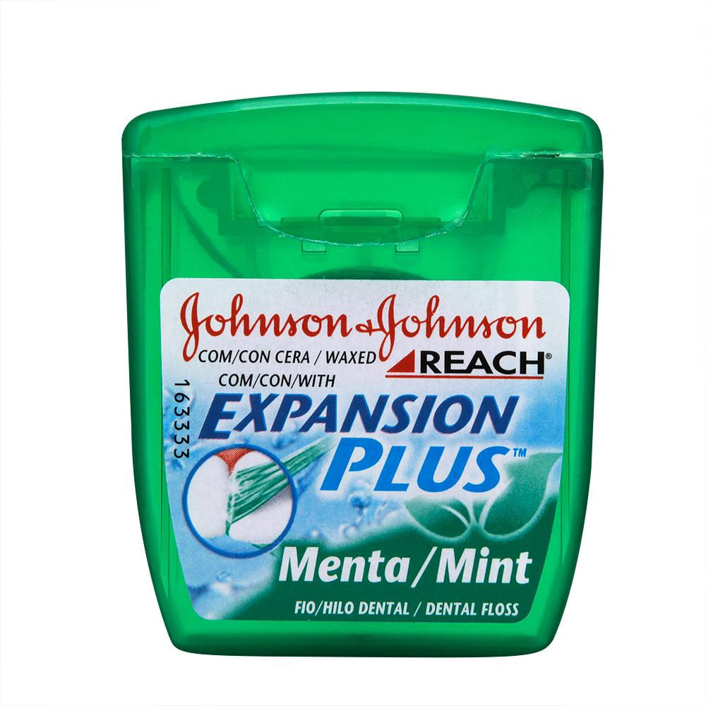 Fio Dental J&J Reach Expansion Plus Menta 50m