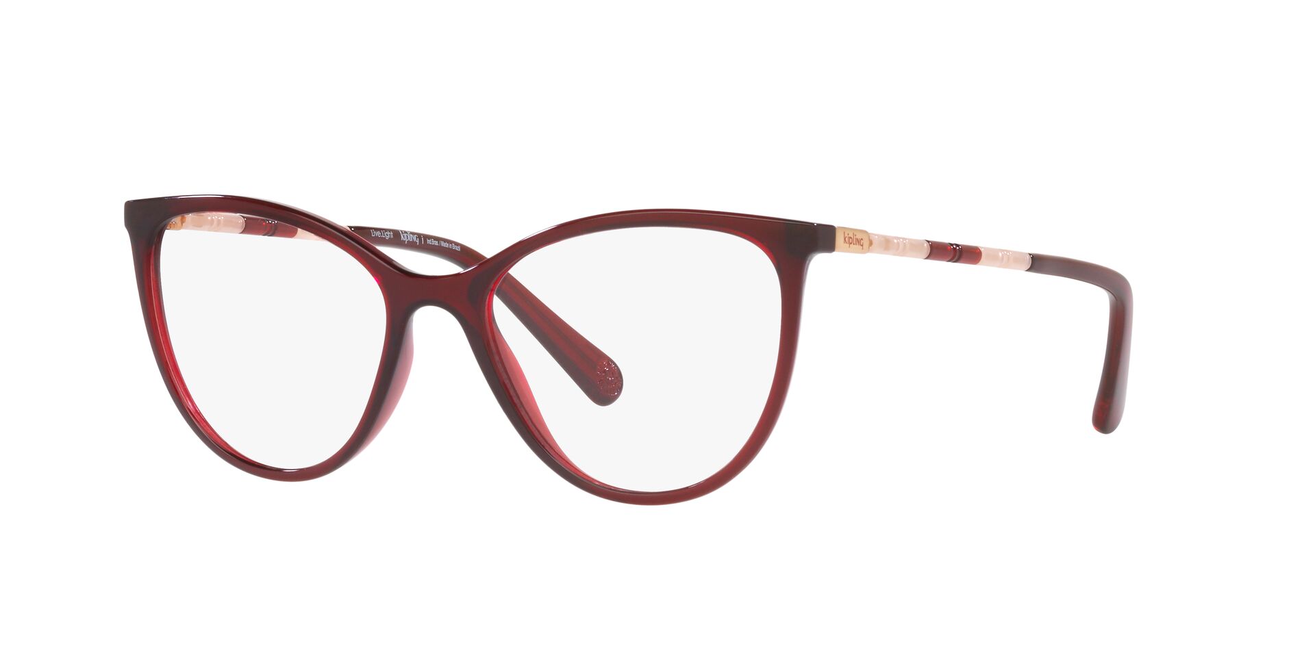 Armação de Óculos de Grau Kipling, modelo 0KP3154, cor K147, tamanho 52