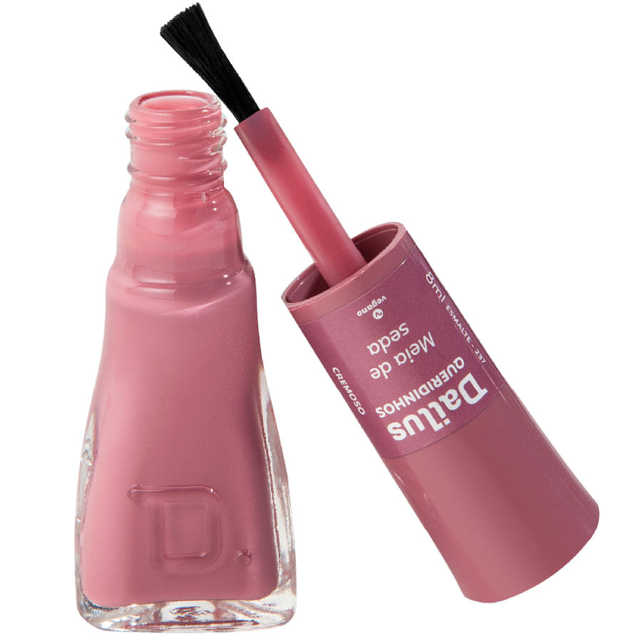 Foto 4 de Esmalte Cremoso Tons Rosados Dailus — 237 Meia Seda