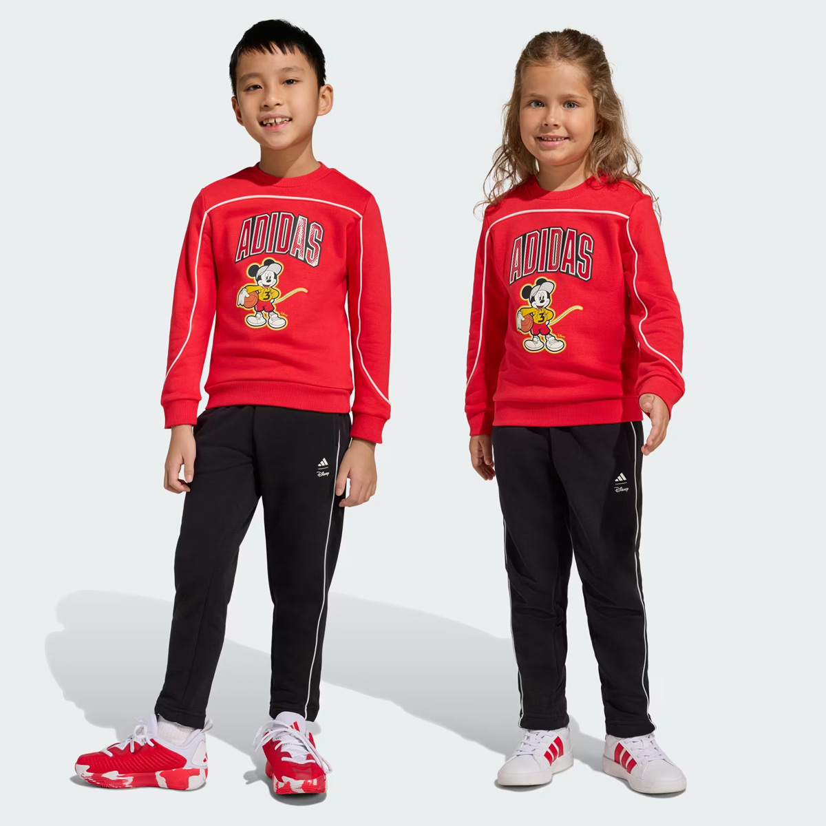 Conjunto Adidas Disney Mickey Infantil Vermelho