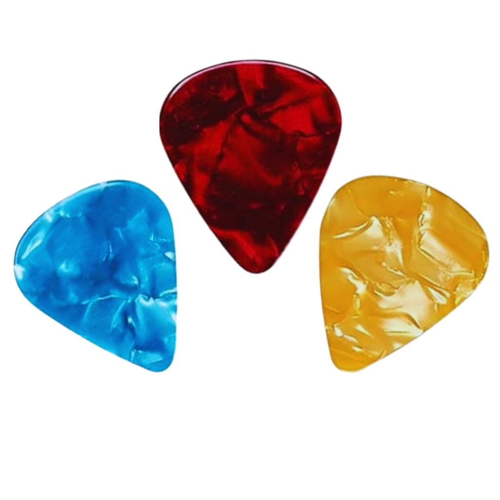 Palhetas Para Guitarra Violão Ukulele & Viola KIT com 3 Palhetas