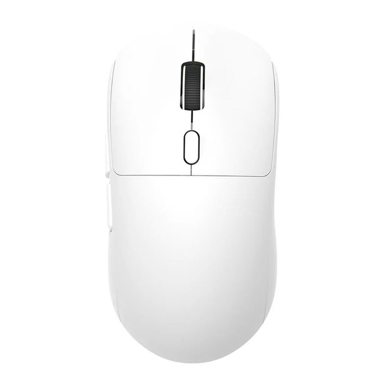 Mouse Gamer Ajazz NJ07, 12800DPI, 6 Botoes, Tri-Mode, Branco, NJ07-WH