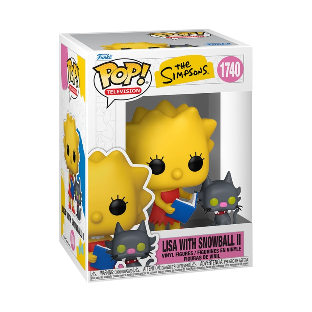 Foto 2 de Boneco Funko Pop! & Buddy Os Simpsons - Lisa e Bola de Neve