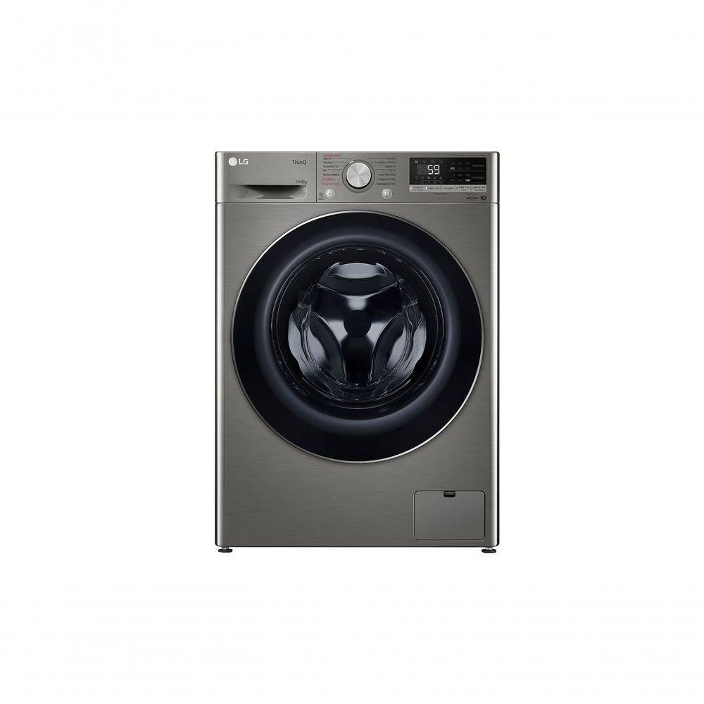 Lava e Seca Smart LG VC4 14kg Inox AI DD CV5014PC4A 220V