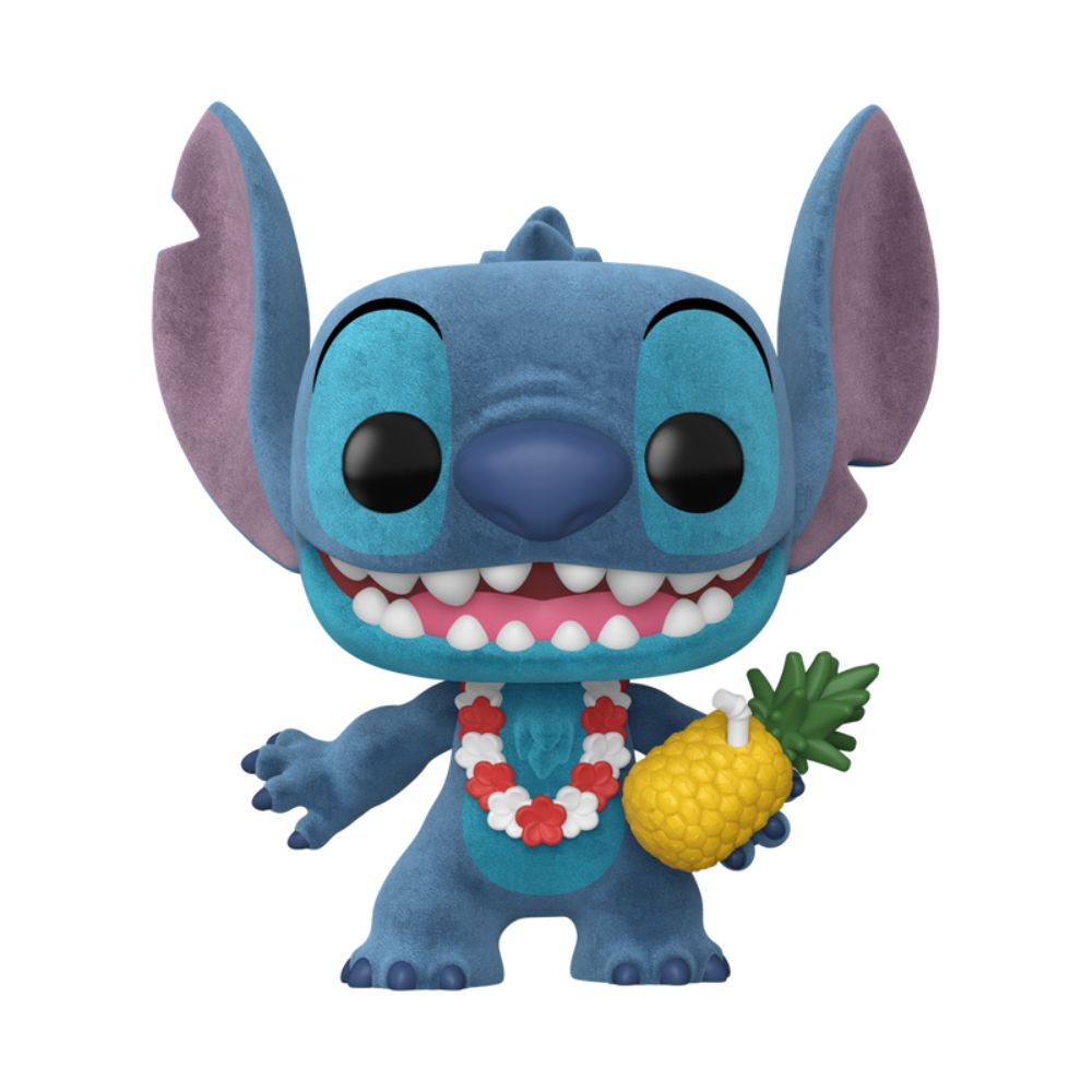 Foto 3 de Boneco Funko Pop! Disney Lilo & Stitch - Luau Stitch (Flocked)