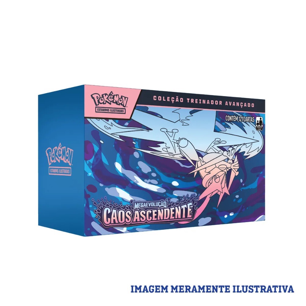 Coleção Treinador Avançado ME04 Caos Ascendente Pokémon TCG PT-BR — Único, Novo
