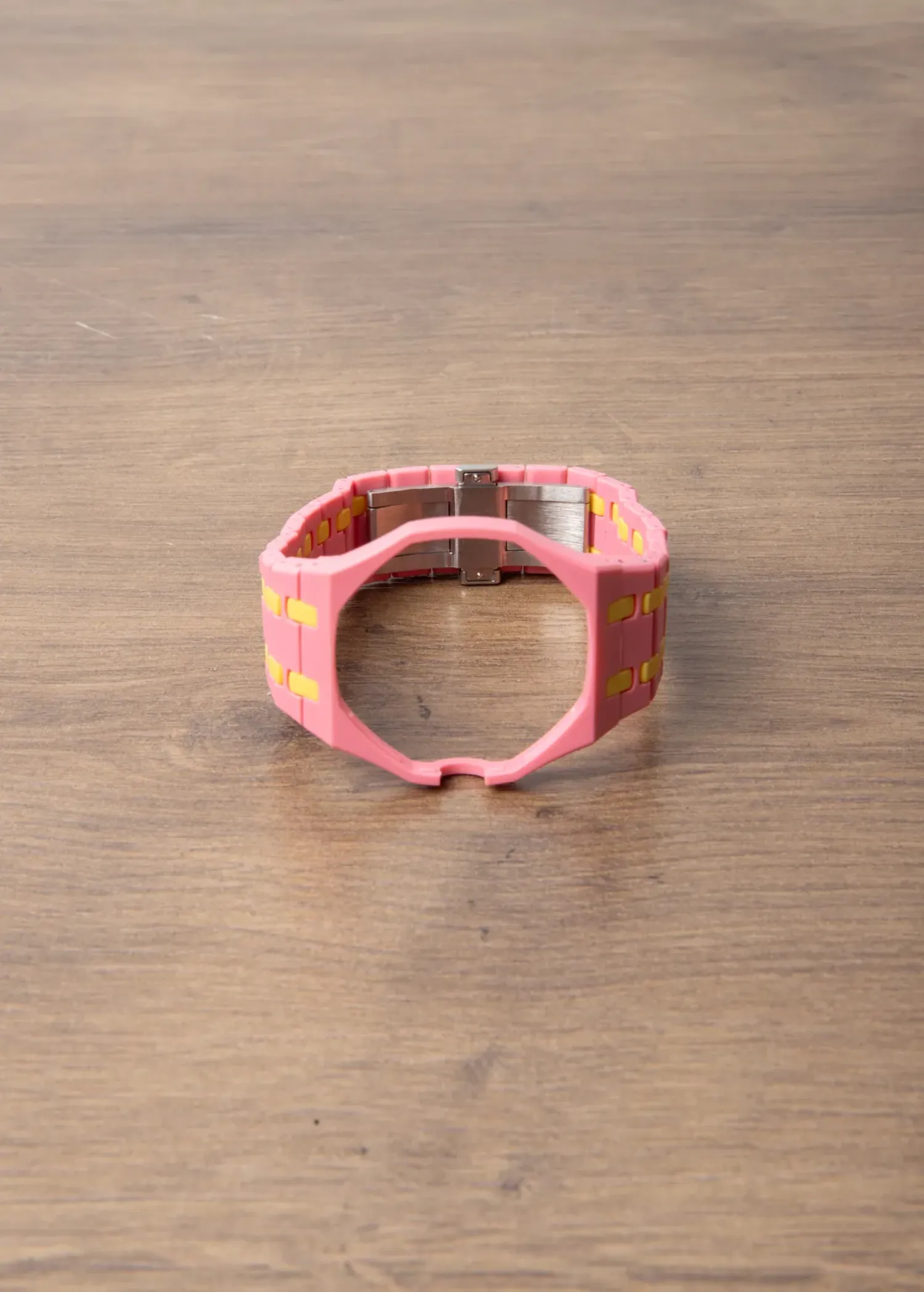 Audemars Piguet x Swatch Pulseira Relógio Pink Yellow — Único, Novo