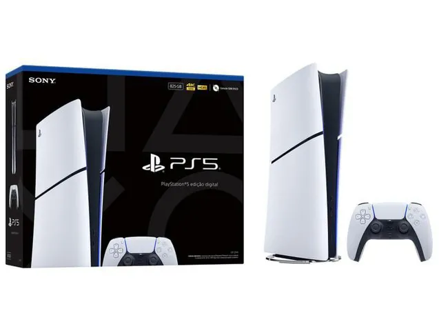 Console PlayStation 5 Slim Digital 825GB com controle