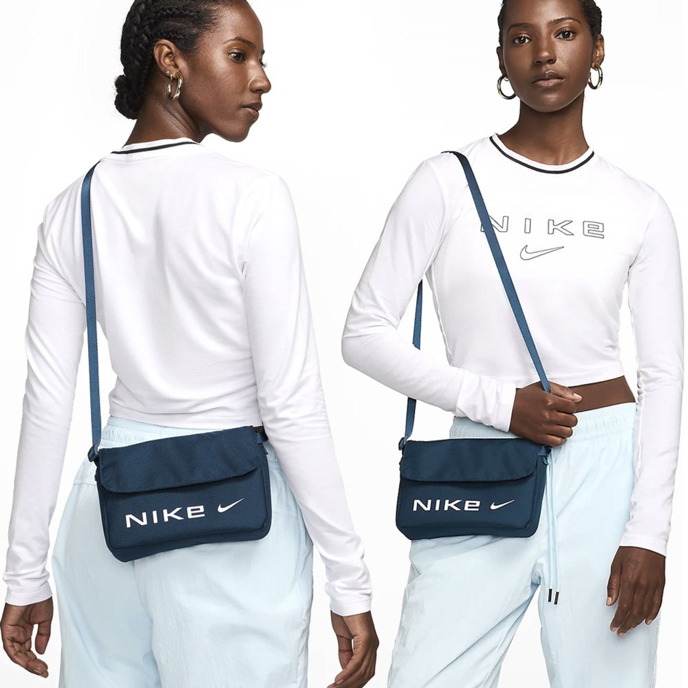 Bolsa Nike Crossbody Sportswear Futura 365 Blue — único, Novo