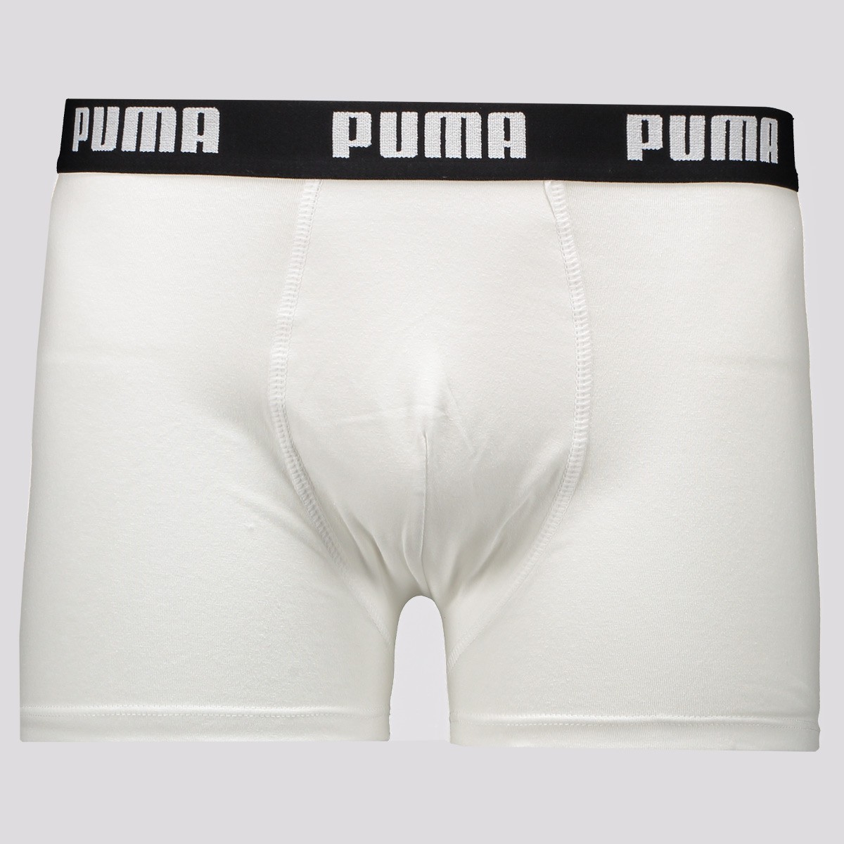 Cueca Boxer Puma Cotton Branca