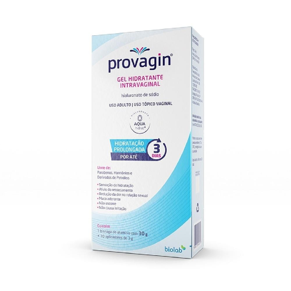 Gel Hidratante Intravaginal Provagin 30g