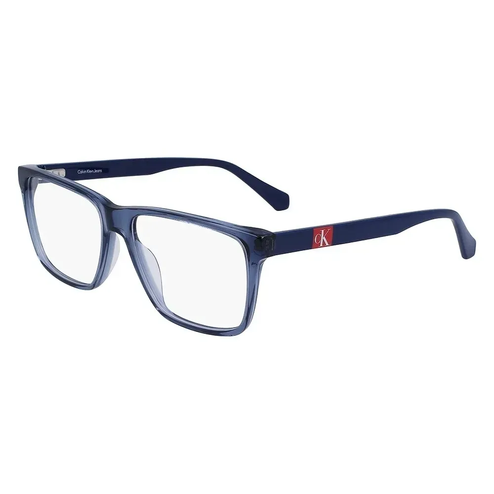Armação de Óculos de Grau Masculino Calvin Klein Jeans Retangular CKJ22644 Cor Azul Armação de Óculos de Grau Masculino Calvin Klein Jeans Retangular CKJ22644 Cor A