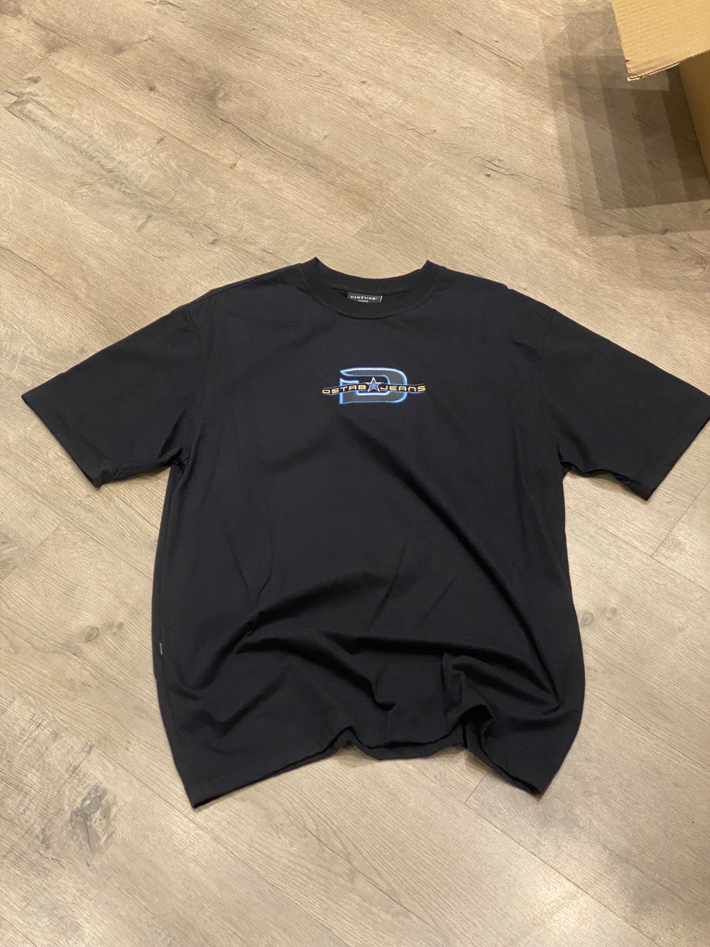 Camiseta Disturb DSTRB Jeans Black — M / XG, Novo